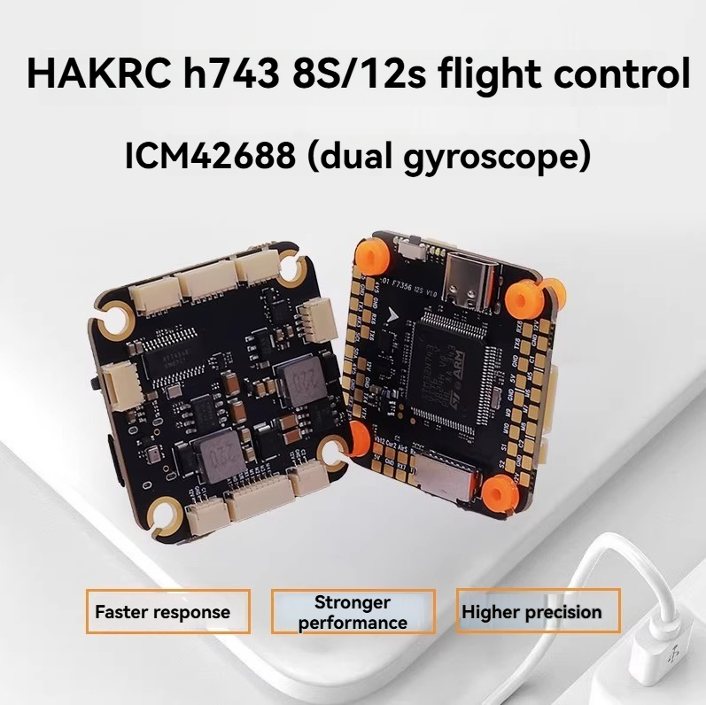 Controlador de Voo HAKRC H743  - Drone Racing Flight Controller avaliação e preço